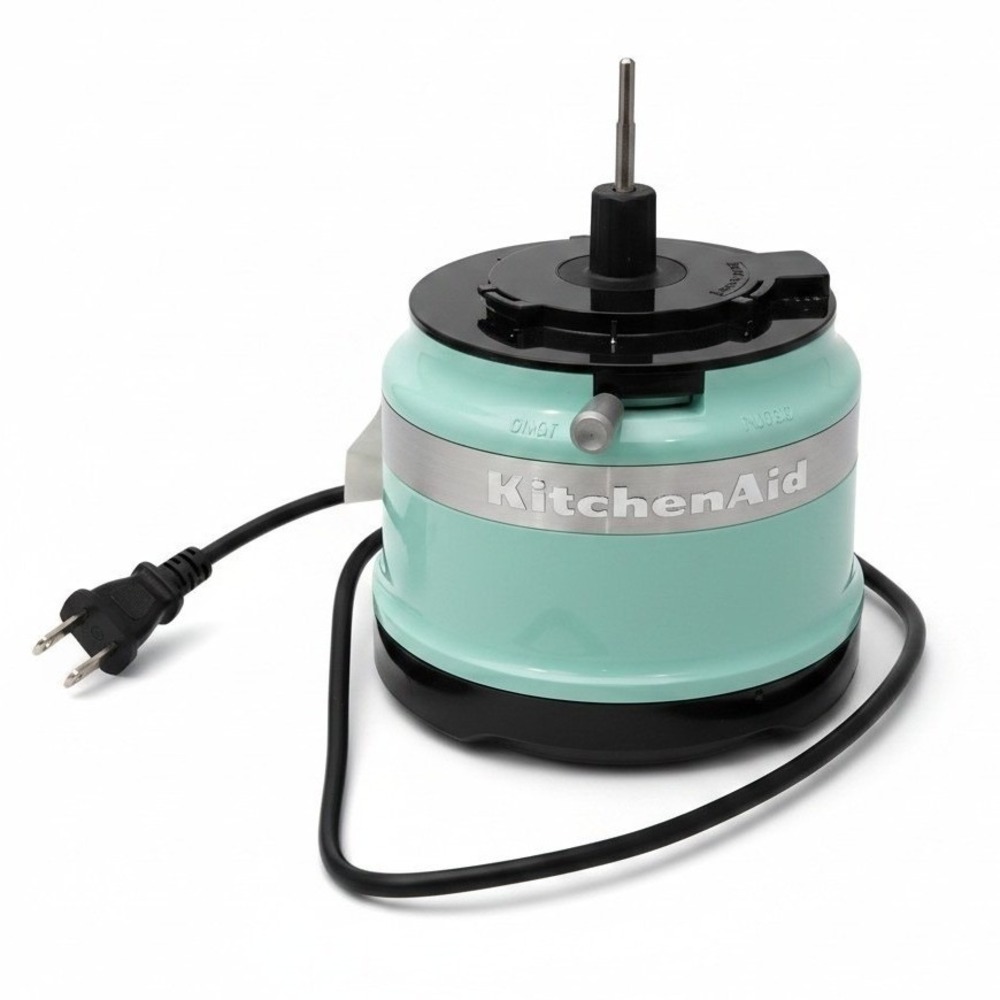 KitchenAid 3.5 Cup Food Chopper Motor Base Aqua Sky Teal KFC3516 Replacement